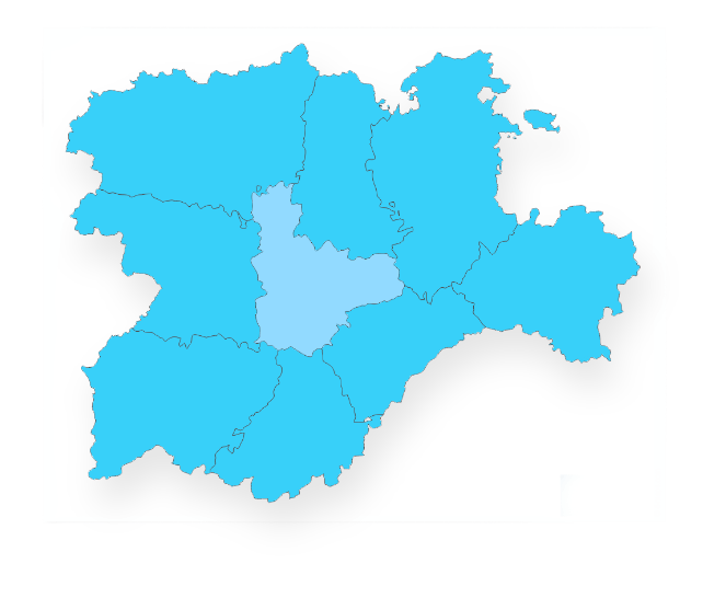 Mapa de asesorías en vallaodlid