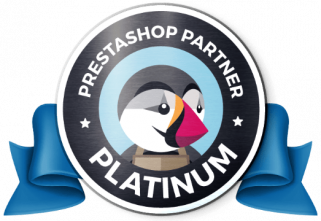 Prestashop platinum partner logo